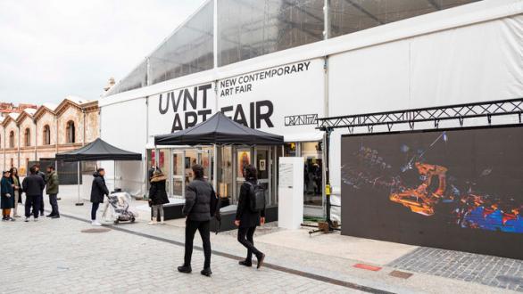 Vista de UVNT Art Fair 2025