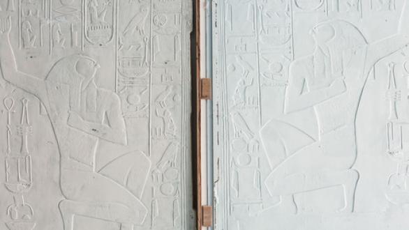 fragmento obra de arte antigua