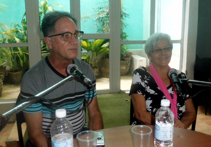 Oscar de la Portilla y Adela María Suárez