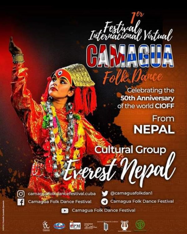 I Festival Internacional Virtual “Camagua Folk Dance ”. Nepal