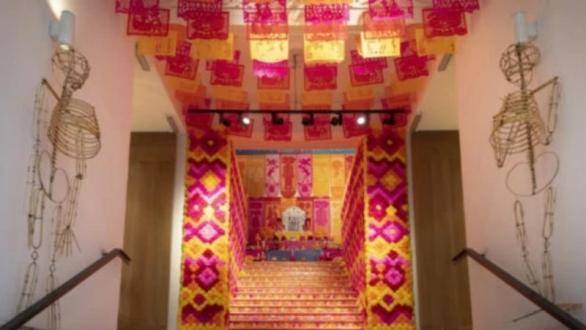 CAsa de Mx en españa altar de los muertos