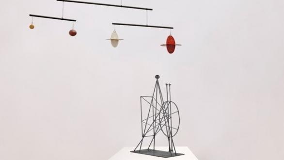 Obras de CAlder y de Picasso 