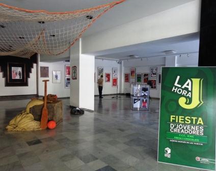 En la apertura de la Muestra Joven la exposición 15 años de gráfica alternativa