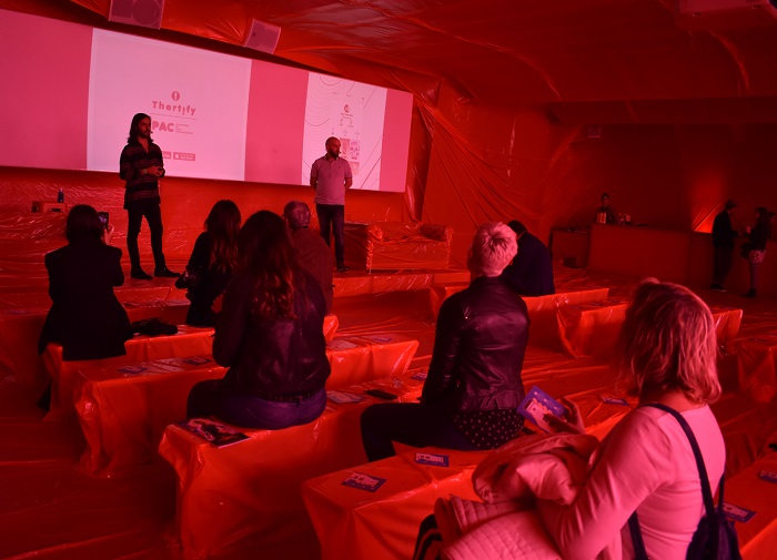 Espacio Mahou, intervened by Penique Productions