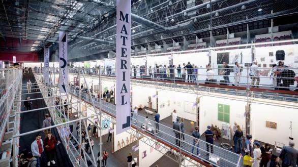 Vista de Material Art Fair 
