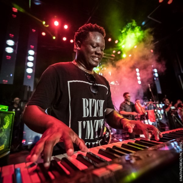 Músicos en el Festival de la Salsa en Cuba