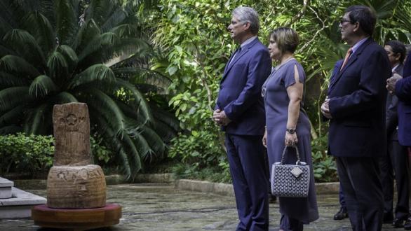 Cuban President Miguel Díaz-Canel Bermudez.