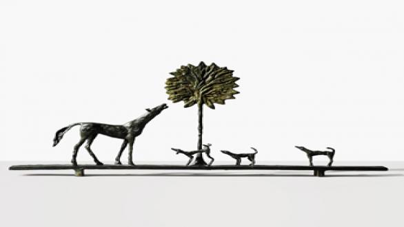 Diego Giacometti (1902-1985), La Promenade des amis, ca.1975.  Photo: Sotheby’s / Art digital studio.