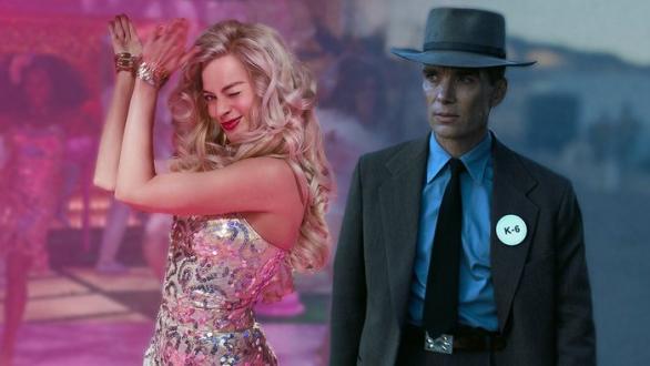  fenómeno 'Barbenheimer', fusión en un cartel de imágenes de 'Barbie', y 'Oppenheimer'