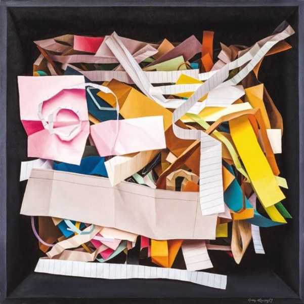 S/T, Onay Rosquet, óleo sobre lienzo, 100 cm x 100 cm, 2019.