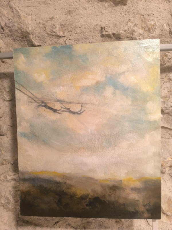 Obras de la exposición Pinta, no dejes nunca de pintar… del artista Daniel Berdala