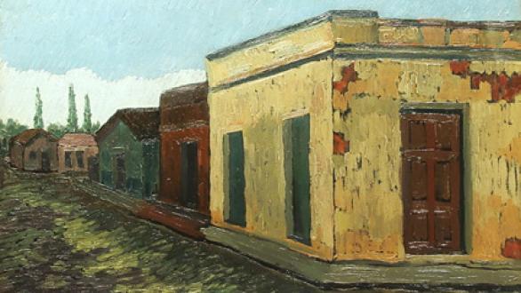 calle de pueblo 