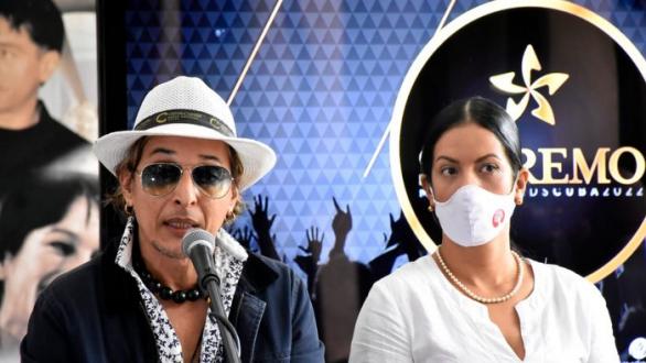 Jorge Luis en conferencia de prensa sobre SanRemo Awards Cuba 2022. Foto Abreu.jpg
