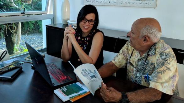 Denisse Español y Thimo Pimentel