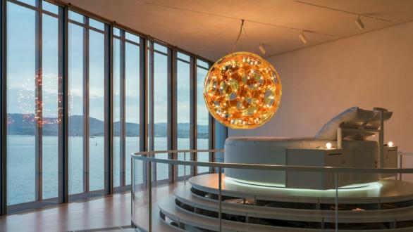 Elevator Bed by Carsten Höller - Centro Botín Santander. Photo by Attilio Maranzano