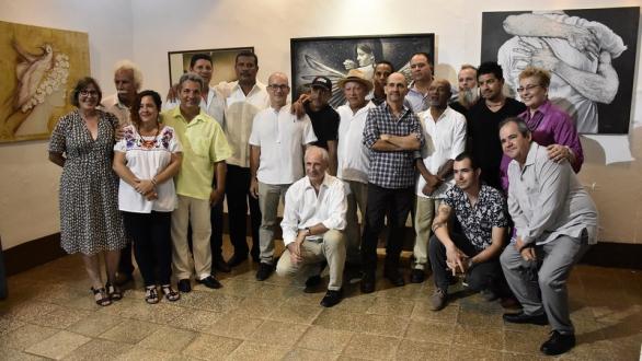 Inauguración exposición Pase de Revista en Trinidad