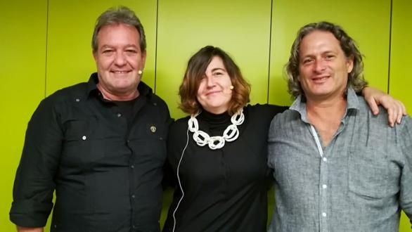 Jorge Perugorría, Marta Nin and Jorge Benvenuto