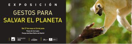 La Fundación AXA presenta la exposición "Gestos para salvar el planeta" 