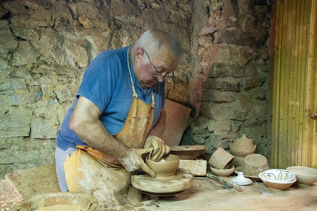 Visita al taller de Selito de Faro. Foto Mirahaciaatras