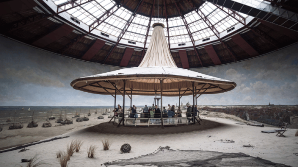 El Panorama Mesdag, una pintura de 360 grados anterior al cine