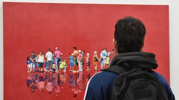 Obra expuesta en Art Madrid 2020