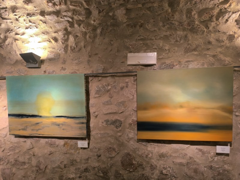 Obras de la exposición Pinta, no dejes nunca de pintar… del artista Daniel Berdala