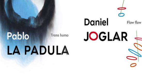 Cartel de las exposiciones "Trans Humo" y "Flow Flow"