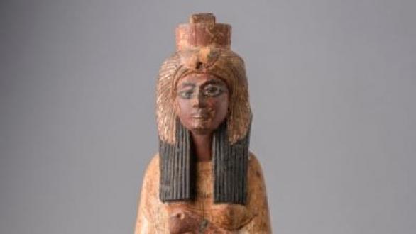 Statuette of Ahmose-Nefertari Deir el-Medina New Kingdom, 18th dynasty (ca. 1539–1292 B.C.E.) Wood Cat. 1389 Museo Egizio, Turin, Italy  