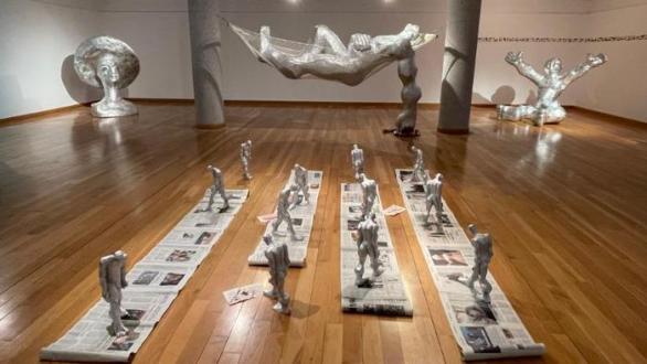 Moisès Gil en el Museo de Arte Contemporáneo de Elche