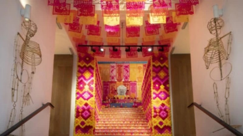 Casa de México despide su Mega-Altar de Muertos 