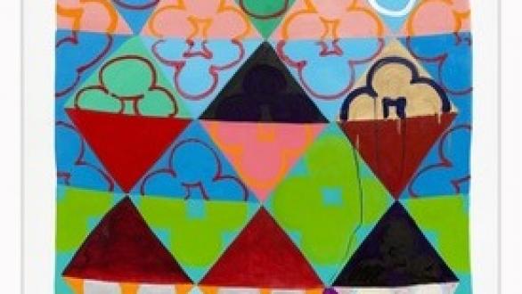 Judy Ledgerwood, Sunshine and Shadow, 2017