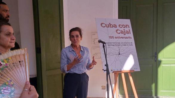 Alicia Moral, consejera cultural de la Embajada de España en Cuba