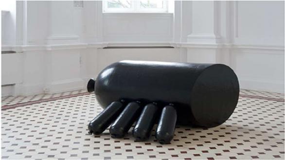 Monika Zawadzki, Nursing Mother, 2014, epoxy resin, acrylic paint