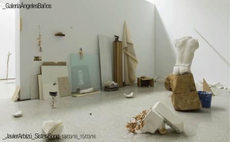 Javier Arbizu en la Galería Ángeles Baños 