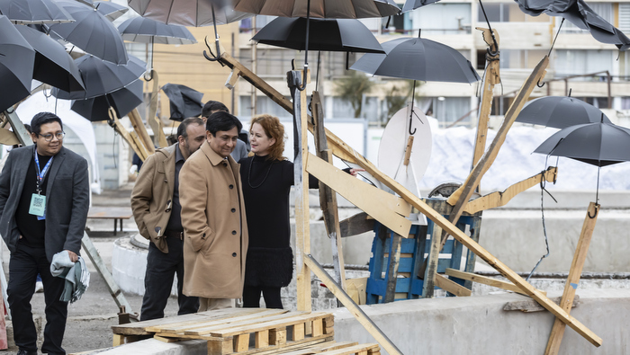 Con gran asistencia y encuentros culturales, se inauguró la Bienal SACO1.2 Ecosistemas Oscuros 