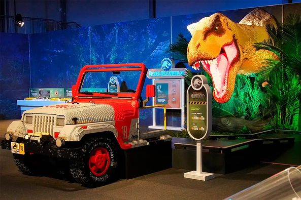 Jurassic World by Brickman 