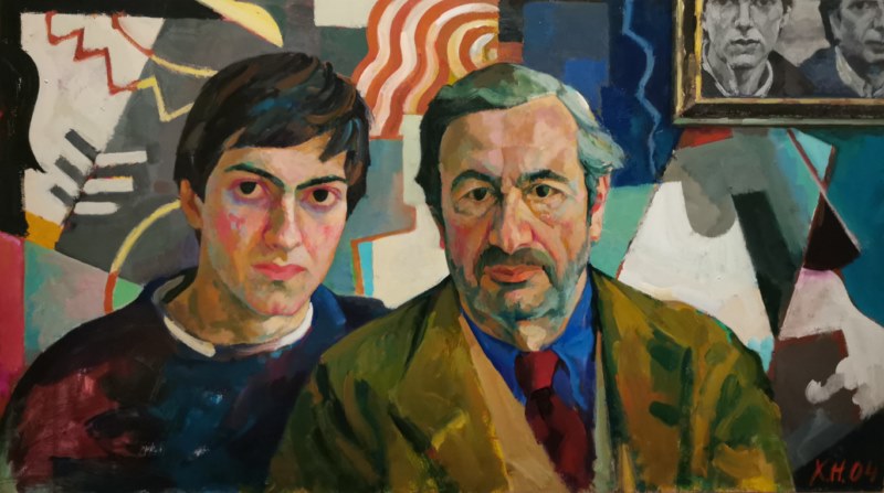 Padre e hijo (José María Castañé e hijo), de Xenia Hausner