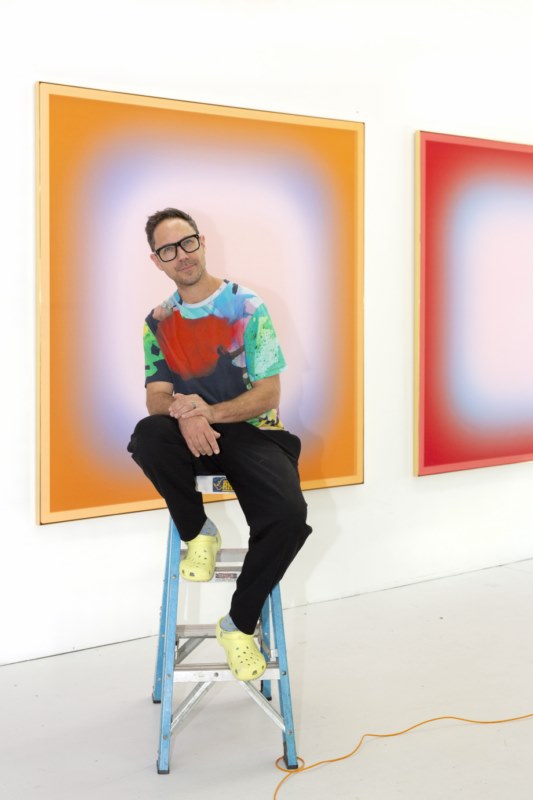 Jonny Niesche studio 4. Photo_ Jessica Maurer, 2023