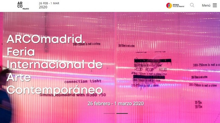 Ferias de arte españolas estrenan páginas webs