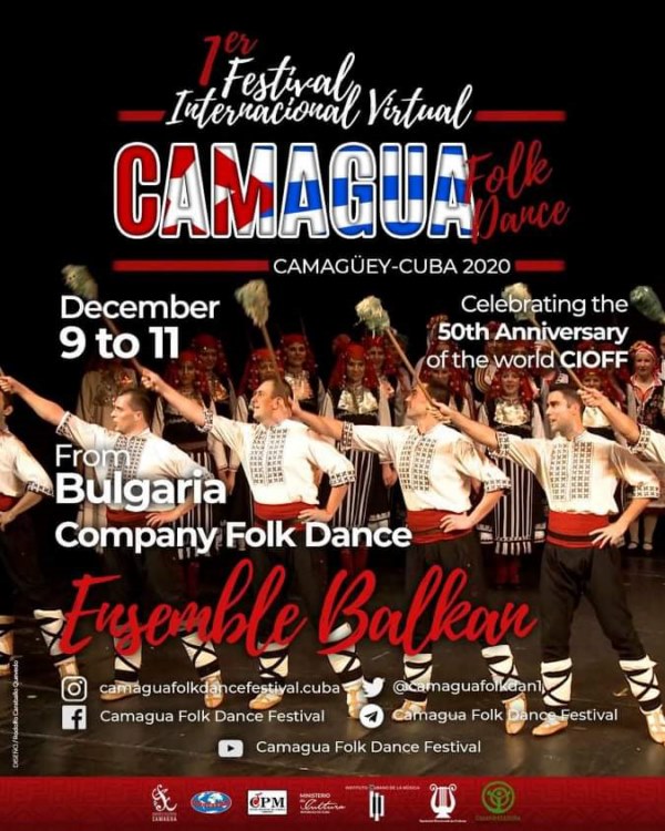 I Festival Internacional Virtual “Camagua Folk Dance ”. Bulgaria