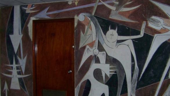 Pintura mural de Wifredo Lam