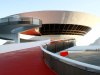 Museo de Arte Contemporáneo de Niterói diseñado por Oscar Niemeyer frente a la bahía de Guanabara