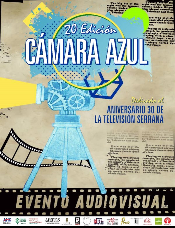 Cartel de Cámara Azul en Romerías de Mayo 2022