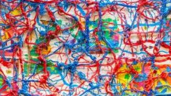 obra de la muestra aprendiendo a través del arte