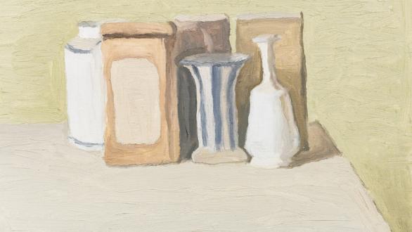 Giorgio Morandi, Still Life (Natura morta), 1956 Fondazione Mattioli Rossi, Switzerland © Giorgio Morandi, VEGAP, Bilbao, 2019