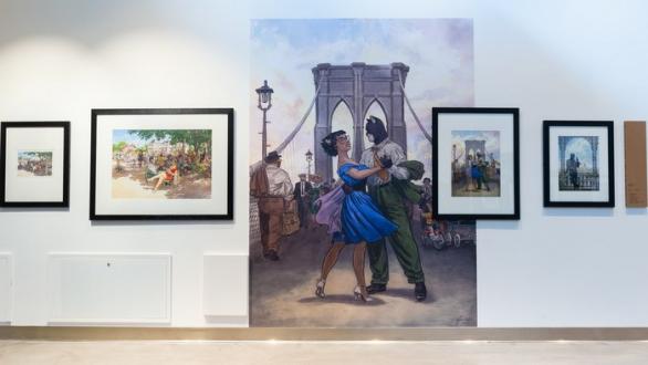 BLACKSAD: The colours of noir Juanjo Guarnido at the PAFF! gallery in Pordenone