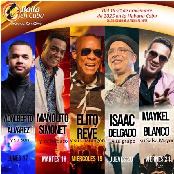 Cartel Baila en Cuba 2025