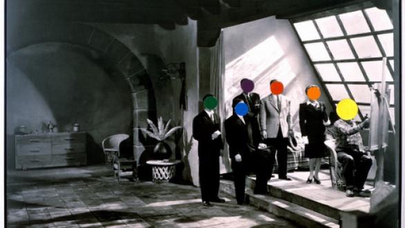 John Baldessari. Studio [Estudio], 1988 Litografía 76 x 98 cm