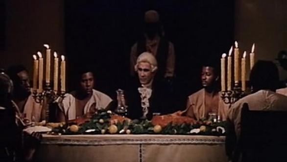 película la última cena personas comiendo