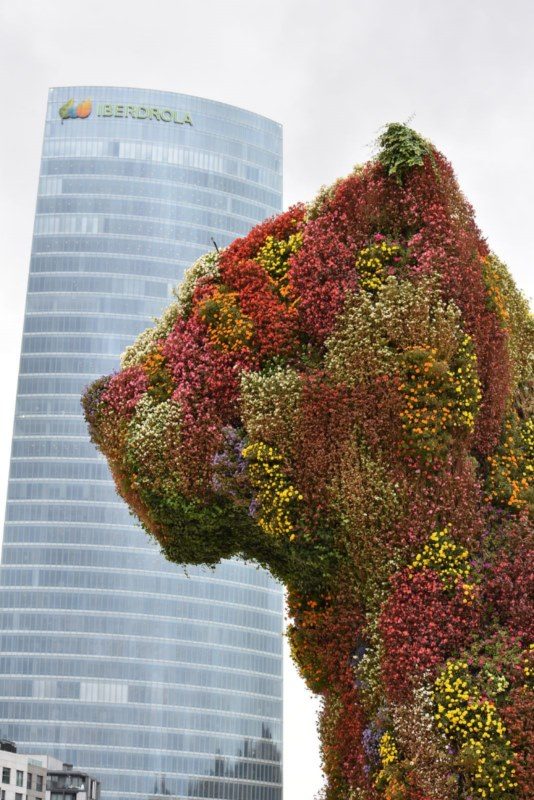 Puppy en el Guggenheim Bilbao